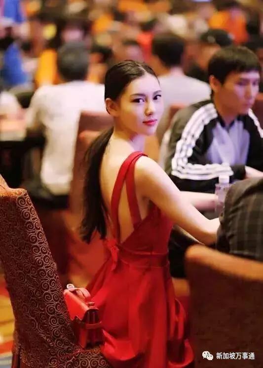  德州扑克职业选手 余铃涵 亚洲扑克联赛 _德州扑克女神 余铃涵 新加坡留学 _新加坡 德州扑克