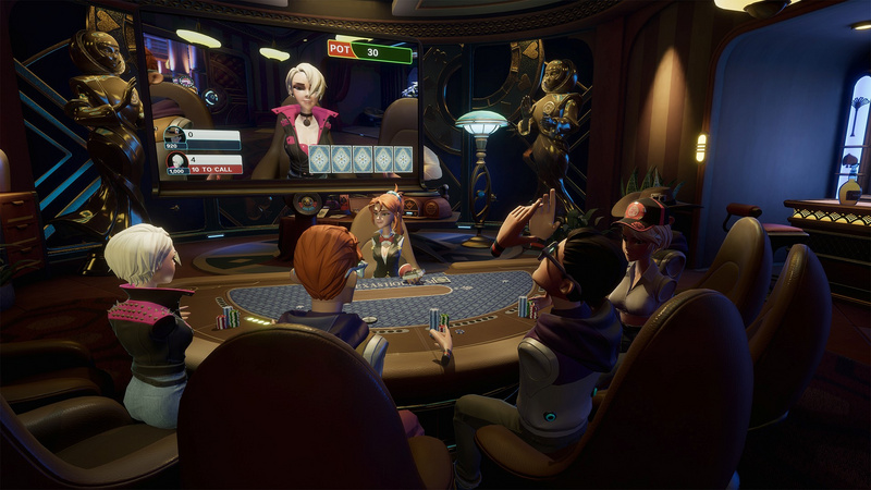 Lucky Night Texas Holdem VR VR游戏开发交互设计_VR德州扑克游戏操作优化_德州扑克游戏开发