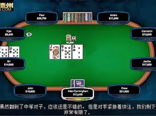 德州扑克视频教程下注策略_德州扑克网上教程视频_德州扑克视频教程锦标赛打法